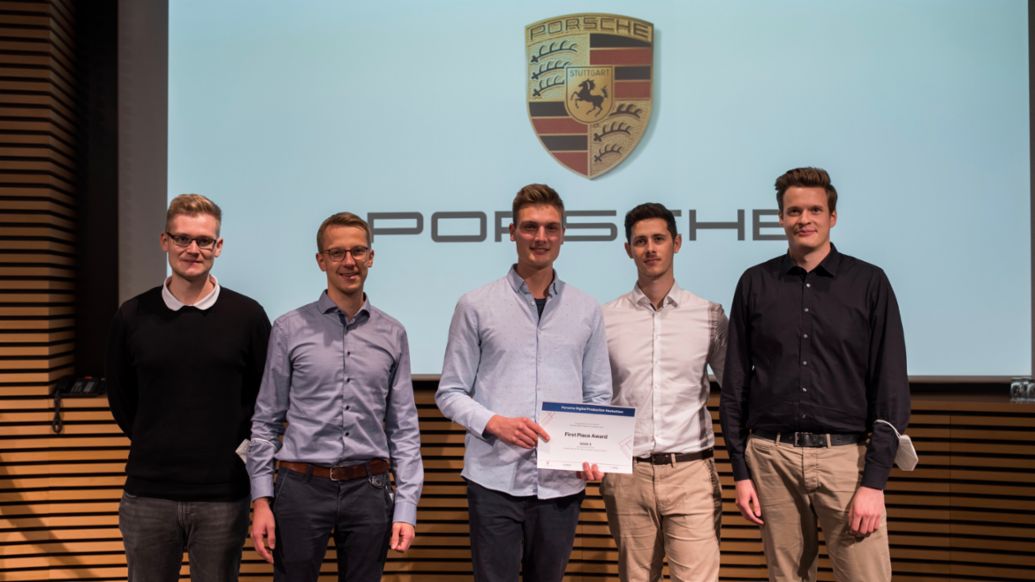 Platz 1 beim Hackathon der HHL Leipzig und Porsche, 2021, Porsche AG