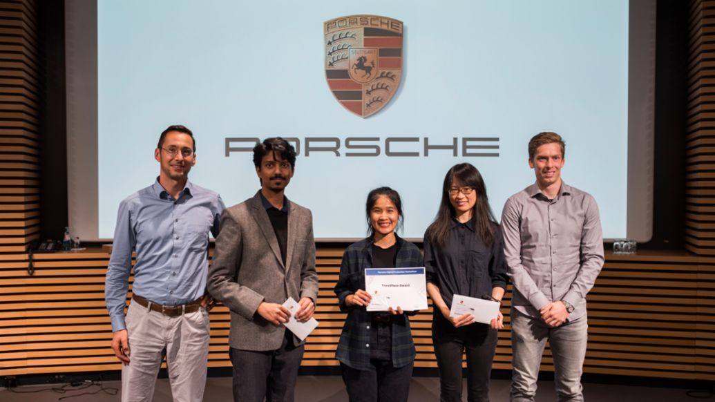 Platz 3 beim Hackathon der HHL Leipzig und Porsche, 2021, Porsche AG