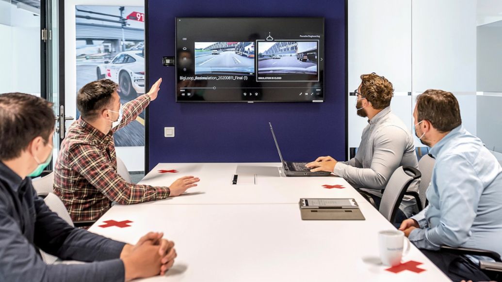 Expertos en software, Porsche Engineering, 2021, Porsche AG