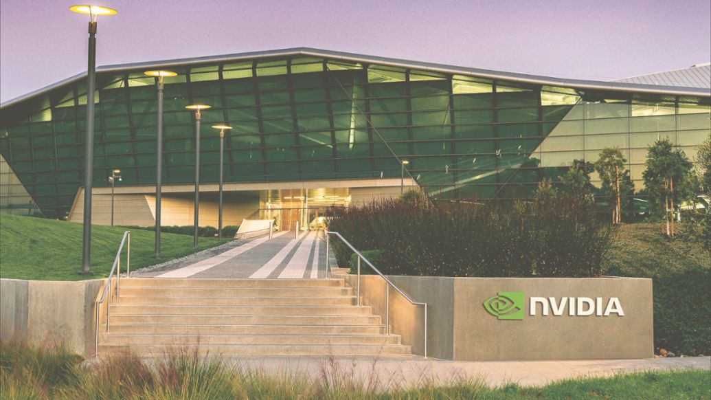 Nvidia headquarters in Santa Clara, 2020, Porsche AG