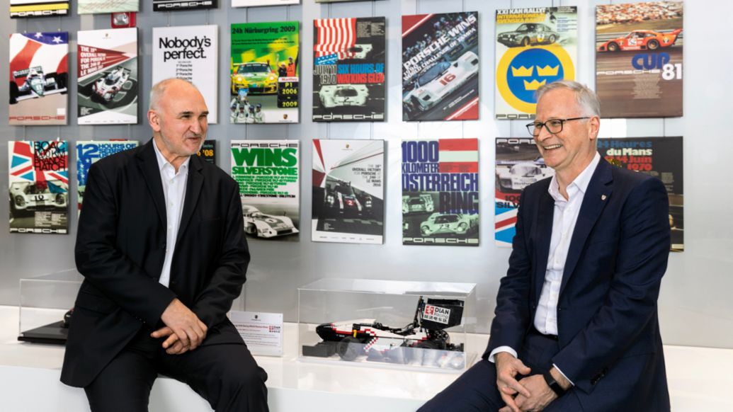 Kurt Schwaiger, Dr. Jens Puttfarcken, 2021, Porsche AG
