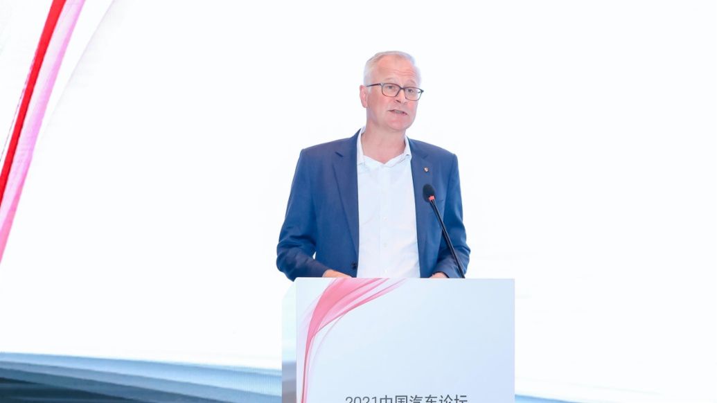 Dr. -Ing. Jens Puttfarcken, President and CEO of Porsche China, 2021, Porsche China