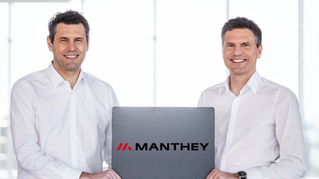 Nicolas and Martin Raeder, managing directors and co-owners of Manthey-Racing, 2021, Porsche AG