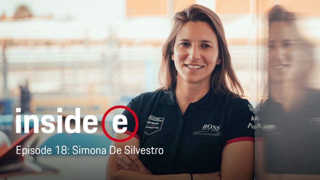 Simona De Silvestro, "Inside E“-Podcast, 2021, Porsche AG