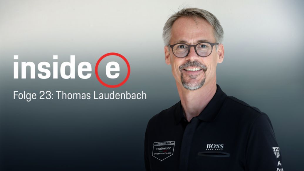 Thomas Laudenbach, Leiter Porsche Motorsport, Inside E Podcast, 2021, Porsche AG