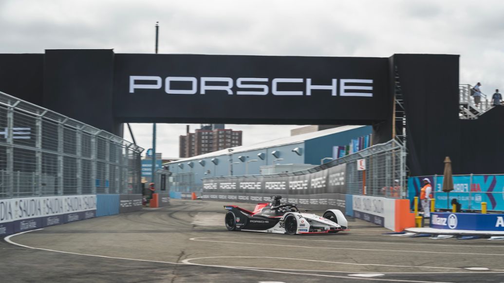 Porsche 99X Electric, Fórmula E, carrera 10, E-Prix de Nueva York, 2021, Porsche AG