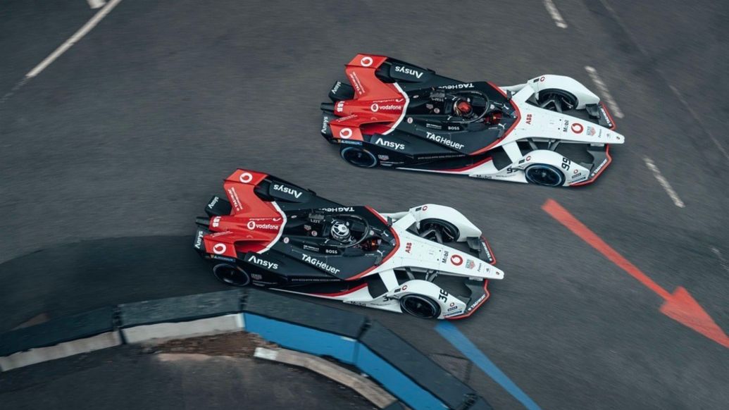 Porsche 99X Electric, Fórmula E, carrera 13, E-Prix de Londres, 2021, Porsche AG