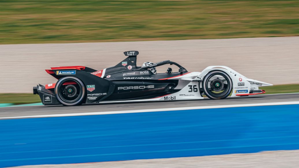 Porsche 99X Electric, Fórmula E FIA, Valencia, 2021, Porsche AG