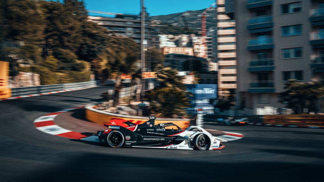 Porsche 99X Electric, Fórmula E FIA, Mónaco, 2021, Porsche AG