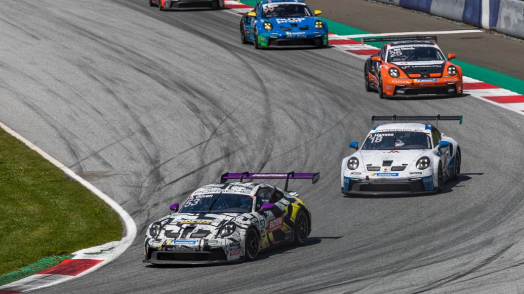 911 GT3 Cup, Porsche Carrera Cup Deutschland, Spielberg, Austria, 2021, Porsche AG