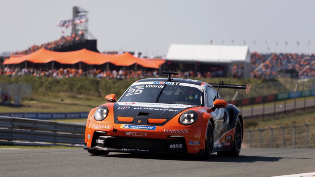 911 GT3 Cup, Porsche Mobil 1 Supercup, round 6, qualifying, Zandvoort, Netherlands, 2021, Porsche AG