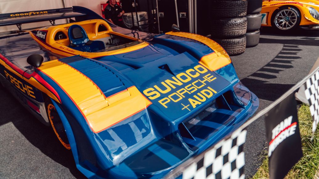 Porsche 917/30 Spyder de 1973, Festival de la Velocidad de Goodwood, 2021, Porsche AG