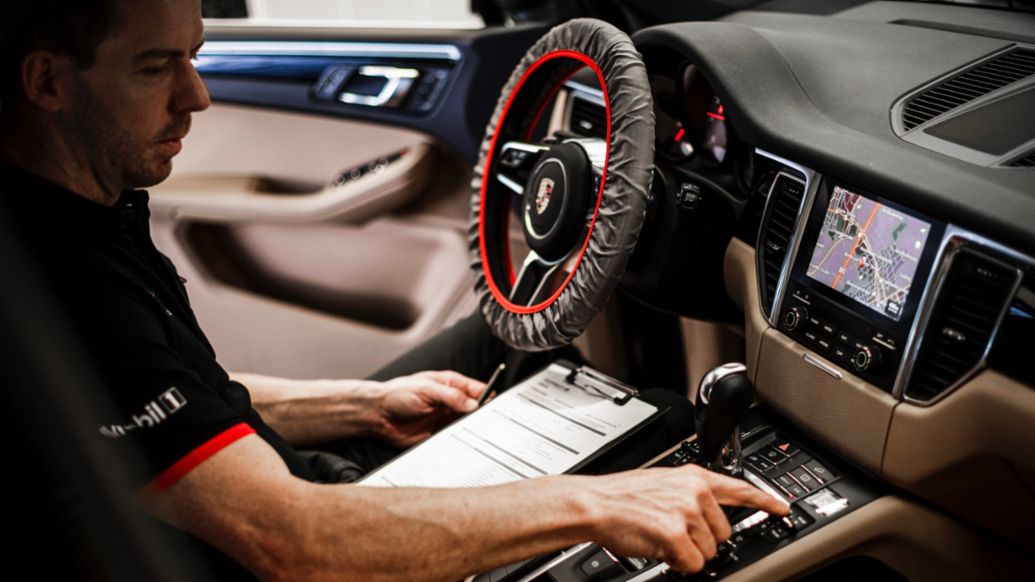 Interior del Macan S, 2021, Porsche AG