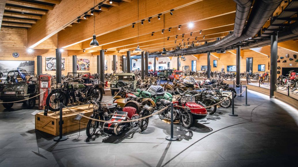 Das Motorradmuseum, 2021, Porsche AG