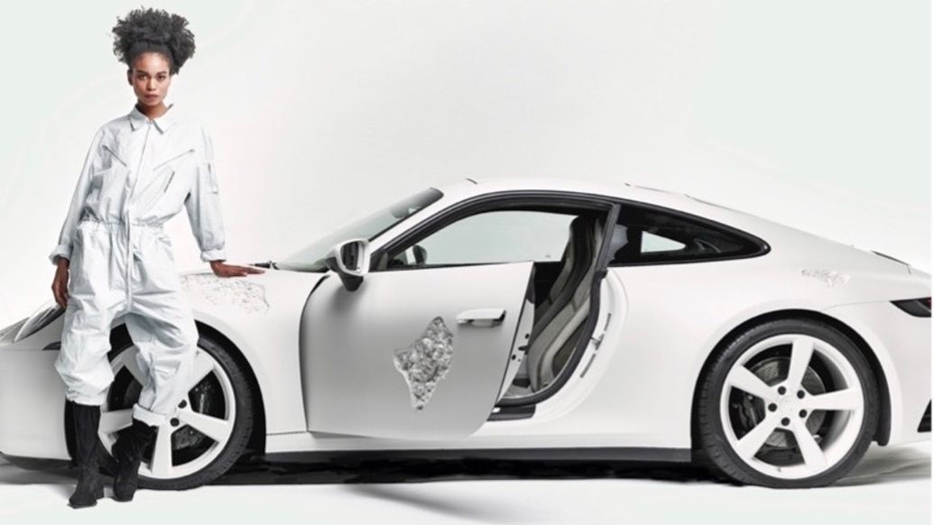 911 Turbo (930) von Daniel Arsham, 2020, Porsche AG