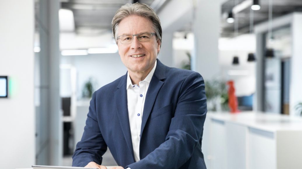 Andreas Haffner, Vorstand für Personal- und Sozialwesen bei Porsche, 2021, Porsche AG