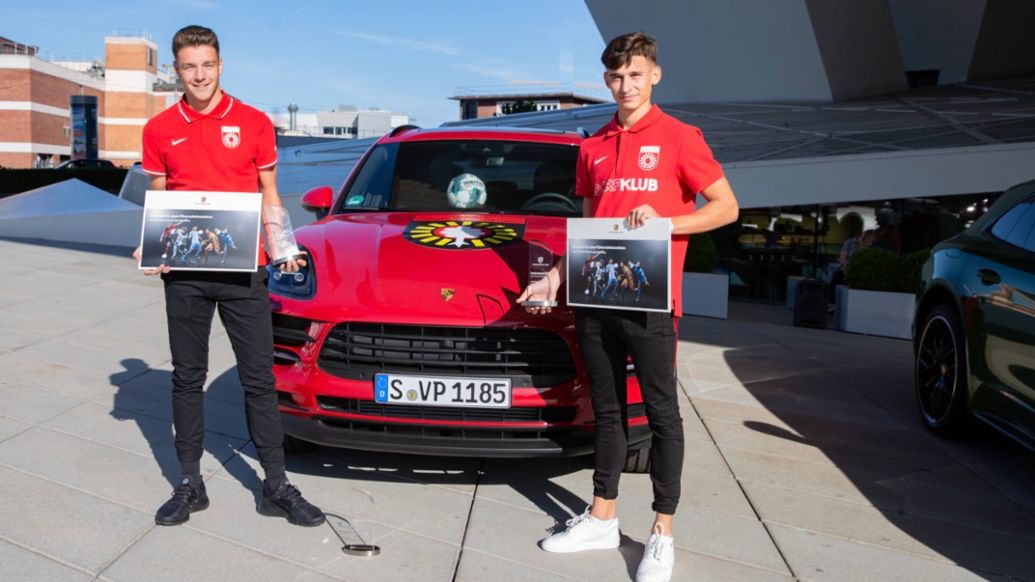 Preisträger Turbo Award beste schulische Leistung, 2019, Porsche AG