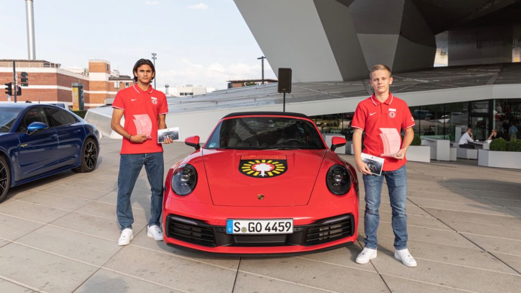 SG Sonnenhof Großaspach e.V., Preisträger des Porsche Turbo Award, 2021, Porsche AG