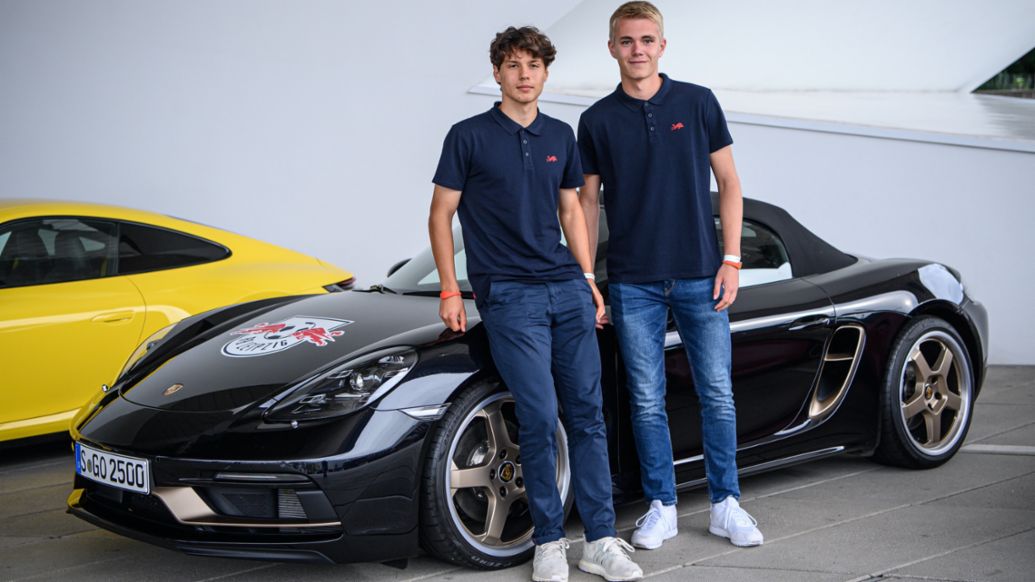 Simon Schierack, Tom Wulf, RB Leipzig, 2021, Porsche AG