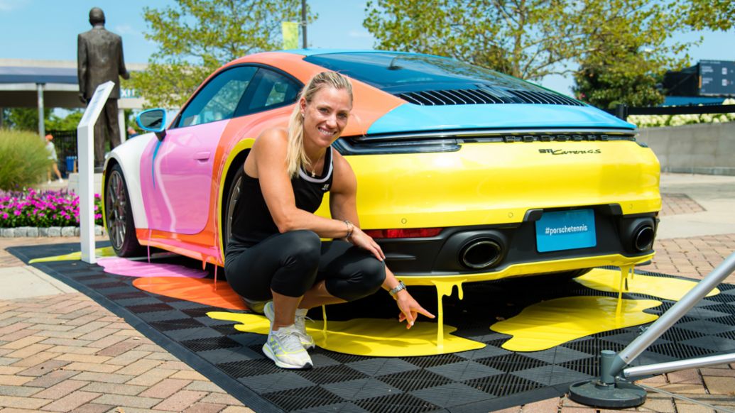 Angelique Kerber, 911 Carrera 4S, Cincinnati Open, USA, 2021, Porsche AG