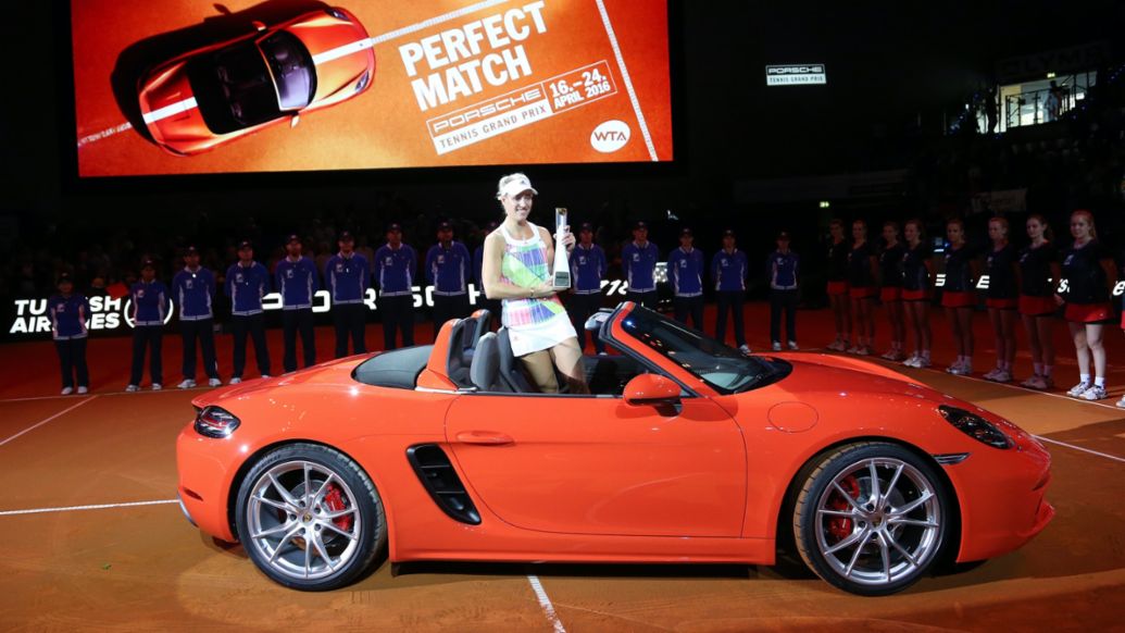 Porsche Markenbotschafterin Angelique Kerber, 2016, Porsche AG