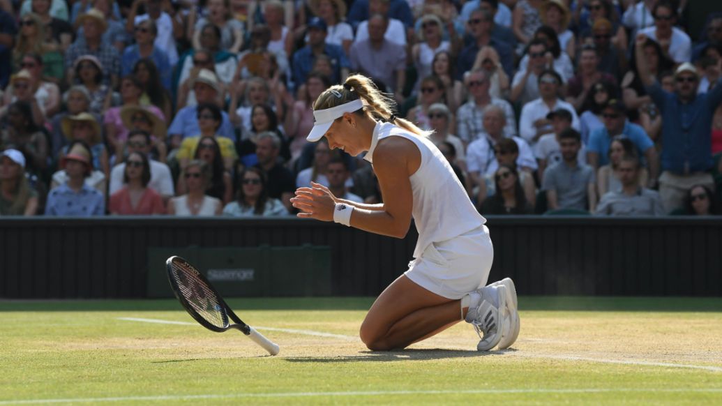 Angelique Kerber, Wimbledon Champion, 2018, Porsche AG