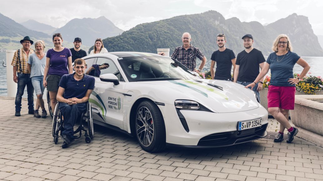 Taycan, „Join the Porsche Ride“, Schweiz, 2022, Porsche AG