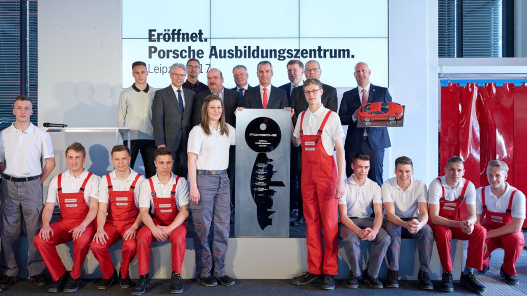 Eröffnung des neuen Ausbildungszentrums, 2017, Porsche AG