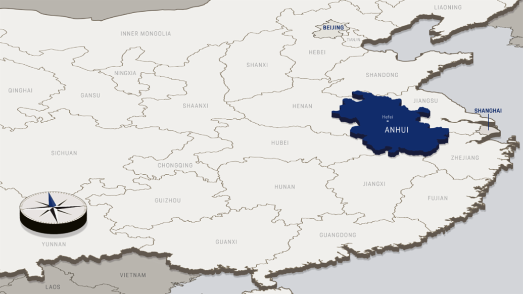 Province of Anhui in China, 2022, Porsche Consulting