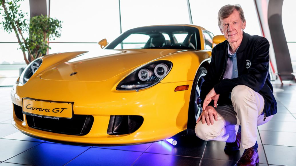 Walter Röhrl, Porsche Brand Ambassador, Carrera GT, 2022, Porsche AG