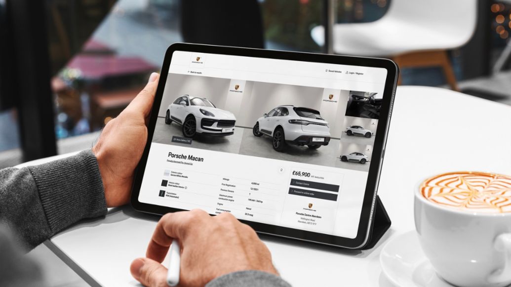 Porsche amplía la venta de vehículos online, 2022, Porsche AG