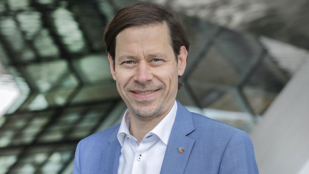 Michael Hiller, Vorstandsvorsitzender der neuen Porsche-Tochter, 2022, Porsche AG