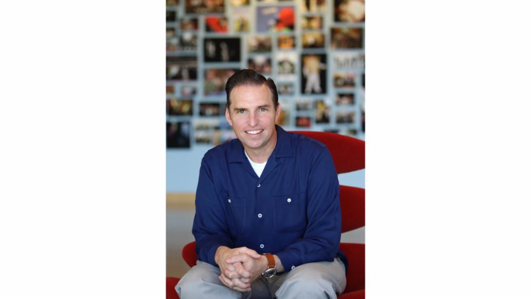 Jay Ward, Creative Director of Franchise bei Pixar Animation Studios, 2022, Porsche AG