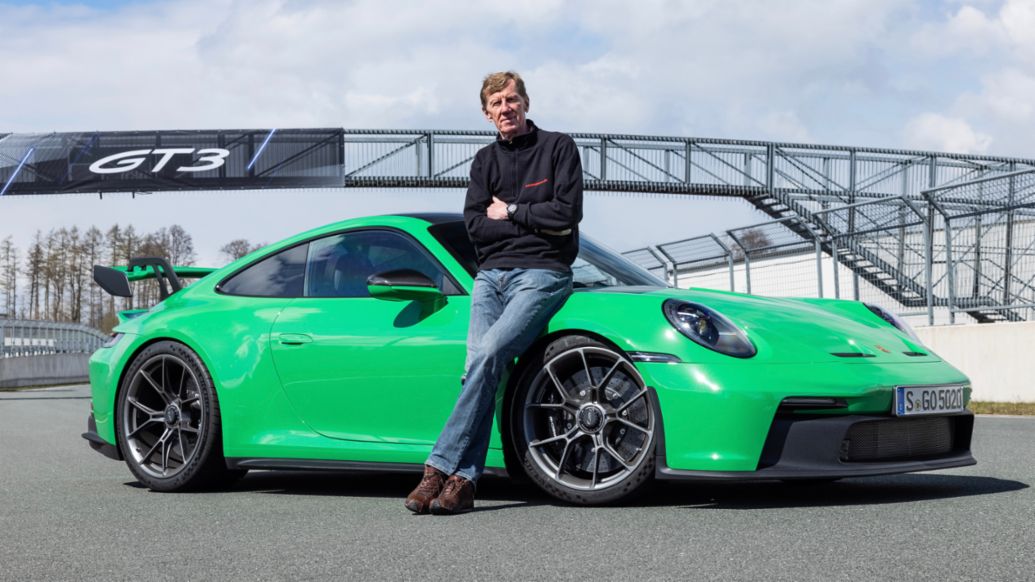 Walter Röhrl, embajador de Porsche, 911 GT3, 2022, Porsche AG