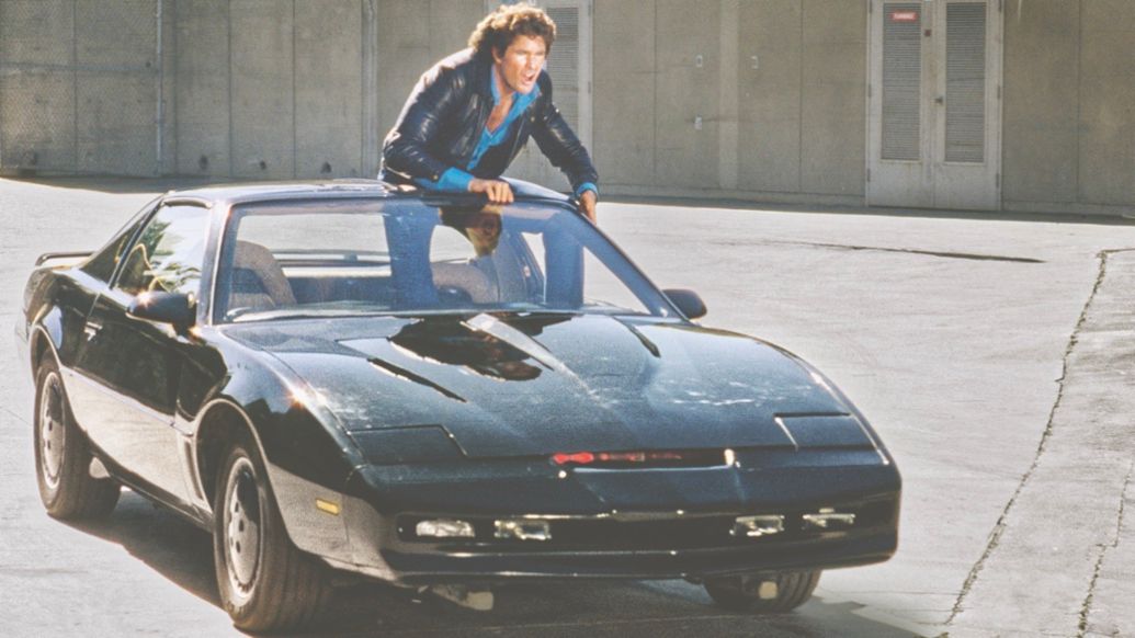 Film clip of "Knight Rider", 1982 - 1986