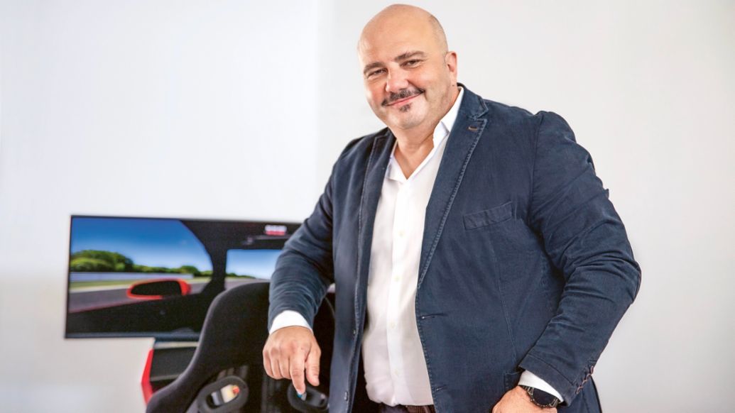 Pierpaolo Positano, Senior Manager Engineering im NTC, 2022, Porsche AG