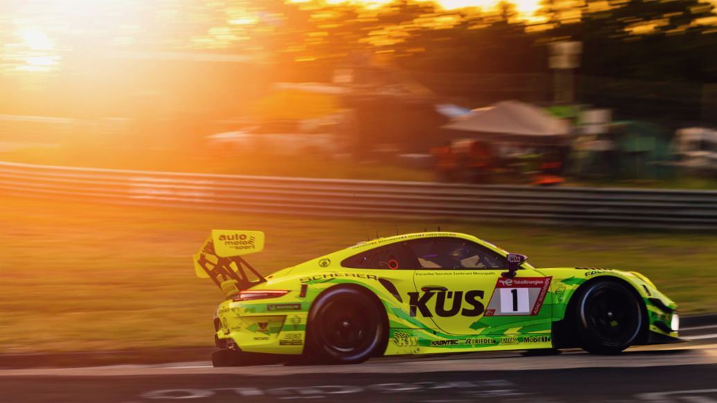 911 GT3 R, 24 Stunden Nürburgring, Top Qualifying, Nürburgring-Nordschleife, Deutschland, 2022, Porsche AG
