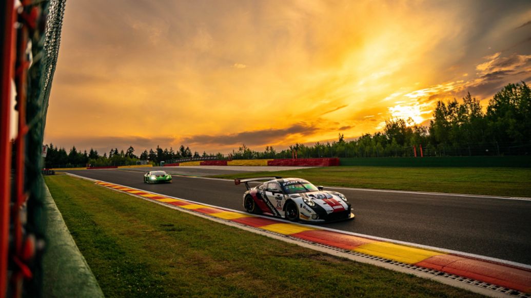 911 GT3 R, Herberth Motorsport (#24), Qualifying, 24 Stunden von Spa-Francorchamps, Belgien, 2022, Porsche AG