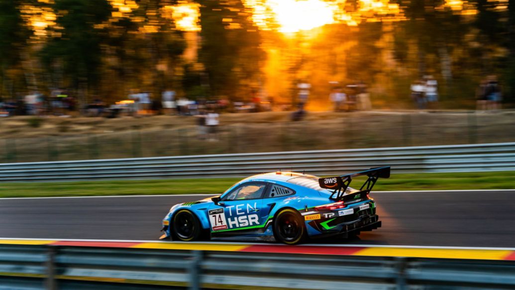 911 GT3, EMA Motorsport (#74), Rennen, 24 Stunden von Spa-Francorchamps, Belgien, 2022, Porsche AG