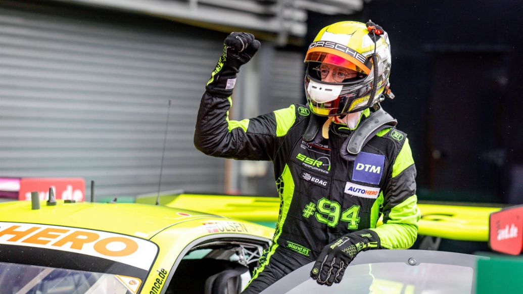 Dennis Olsen, SSR Performance, 911 GT3 R, DTM, Spa-Francorchamps, 2022, Porsche AG