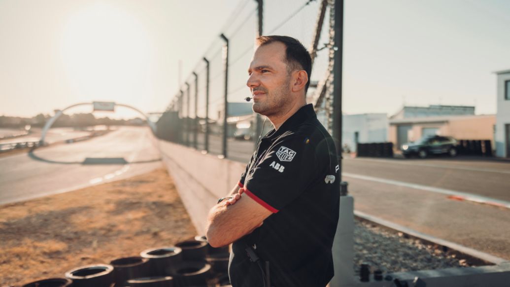 Florian Modlinger, director de competición del Equipo Oficial de Fórmula E, Circuito de Mallorca, España, 2022, Porsche AG