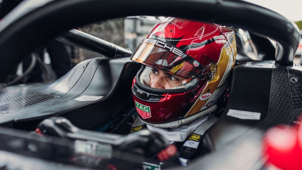 Pascal Wehrlein, Gen3 race car, Weissach, 2022, Porsche AG
