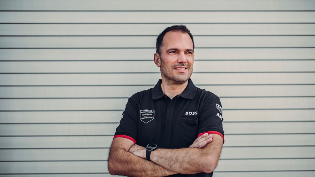 Florian Modlinger, director de competición del Equipo Oficial de Fórmula E, Circuito de Mallorca, España, 2022, Porsche AG