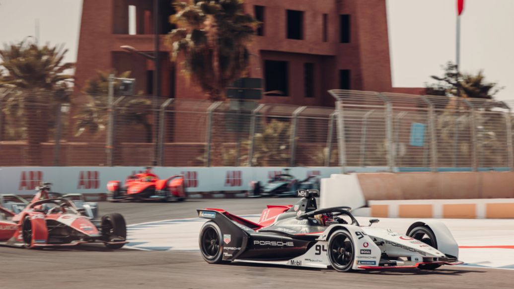 Pascal Wehrlein, 99X Electric, E-Prix de Marrakech, carrera 10, 2022, Porsche AG