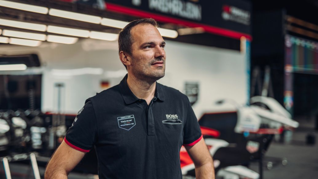Florian Modlinger, director de competición del Equipo Oficial de Fórmula E, 2022, Porsche AG