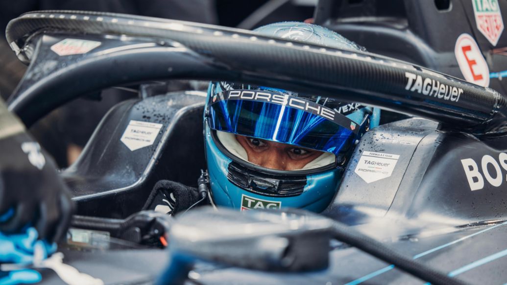 Pascal Wehrlein, equipo TAG Heuer Porsche de Fórmula E, E-Prix de Seúl, carrera 15, 2022, Porsche AG