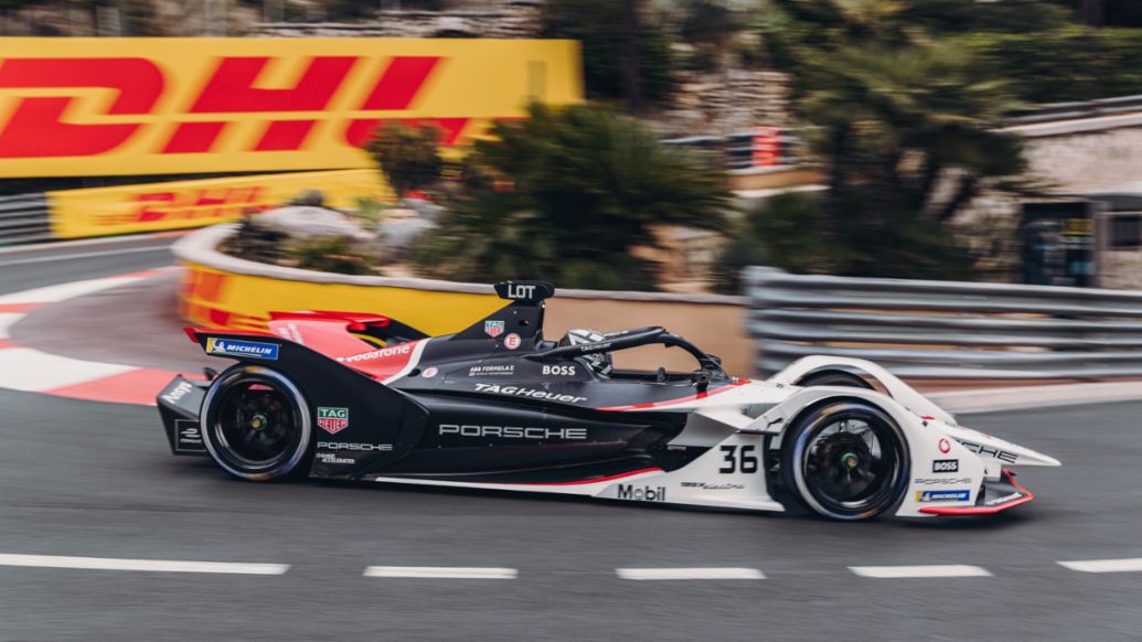 99X Electric, E-Prix de Mónaco, carrera 6, 2022, Porsche AG