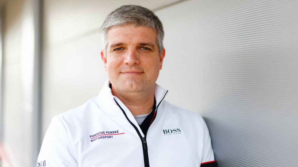 Jonathan Diuguid, Managing Director Porsche Penske Motorsport, 2022, Porsche AG