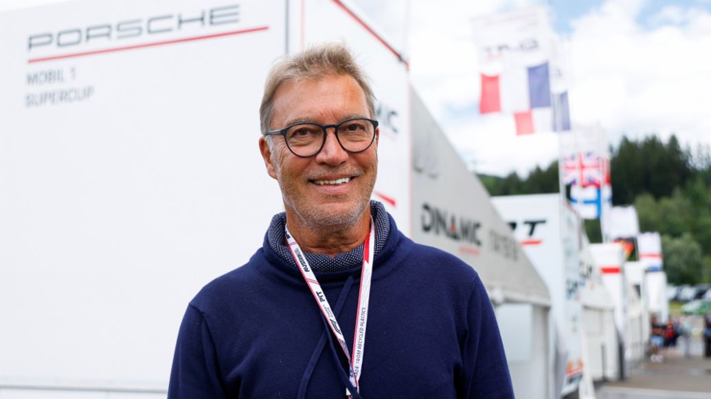 Altfrid Heger, winner of Porsche Supercup 1993, Porsche Mobil 1 Supercup, Spielberg, Austria, 2022, Porsche AG