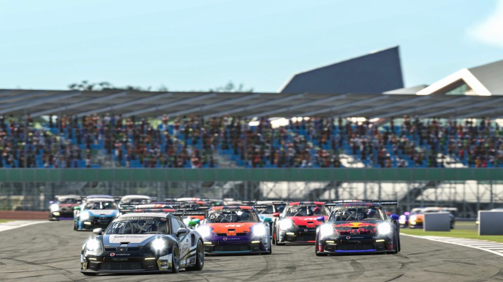 911 GT3 Cup, Porsche TAG Heuer Esports Supercup, Lauf 4, Silverstone, 2022, Porsche AG